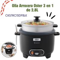 Olla Arrocera 3 En 1 De 15 Tz Diamondforce Oster - CKSTRC15DFBLK 053