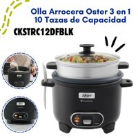 Olla arrocera Oster 3 en 1 2.2L - CKSTRC12DFBLK-053