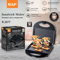 SANDWICHERA PANINI GRILL MULTIFUNCIONAL ANTIADHERENTE - 750W