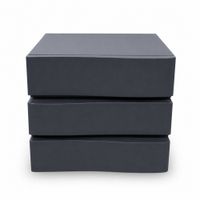 Mesa de Noche Smart Luces LED Speaker USB XF07 Negro