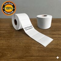 Rollo 1000 Etiquetas Termicas Adhesivas 70mm x 40mm Calidad PREMIUM
