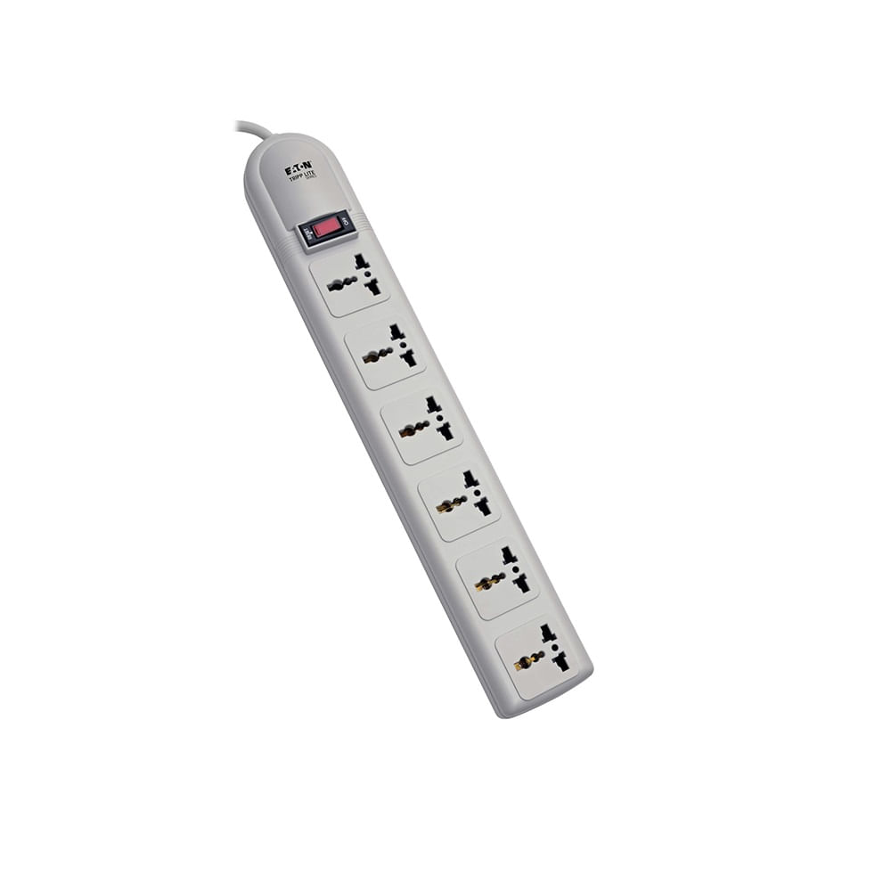 Protector contra sobretensiones Tripp Lite SUPER6OMNID 6 tomacorrientes universales de 230V