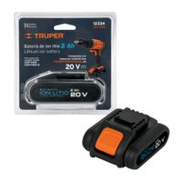 Bateria Ion de Litio Recargable 20V 2Ah Truper Pro BAT-20A