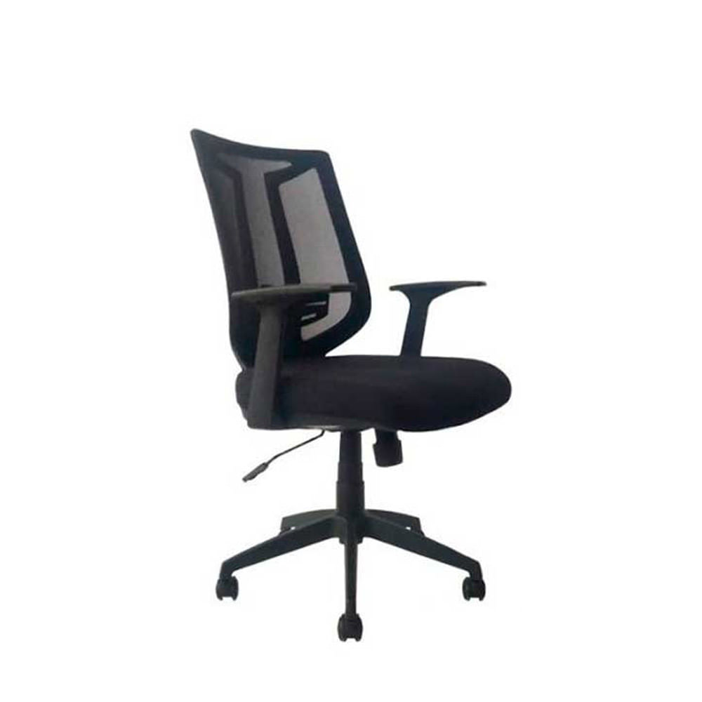 Silla Vic Negro Giratoria - Ziyaz