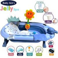 Tina Bañera Plegable JELLY SPA Con Termómetro Blue 2025