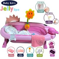 Tina Bañera Plegable JELLY SPA Con Termómetro Rosado 2025