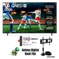 Televisor Smart TV 55'' LG QNED UHD 4K 55QNED73ASA 2026 - Ant - Rack Fijo