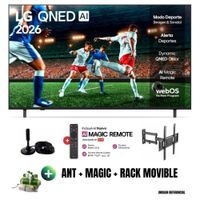 Televisor Smart TV 55'' LG QNED UHD 4K 55QNED73ASA 2026 - Ant - Rack Movible
