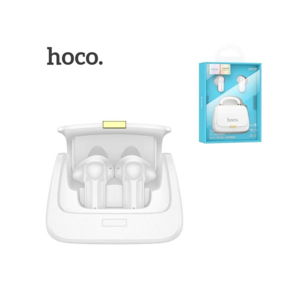 Audífonos Inalámbricos con Estuche Bolso  Blanco