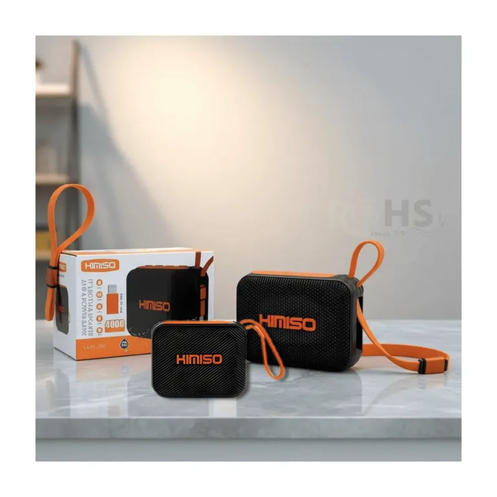 Parlante Portátil Kimiso Power Bank