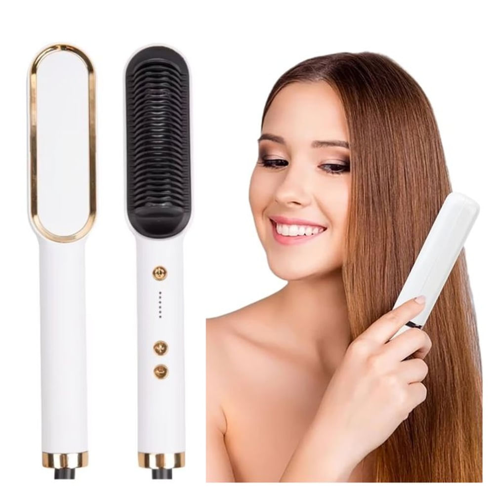 Cepillo Alisador Premium Cabello Liso al Instante