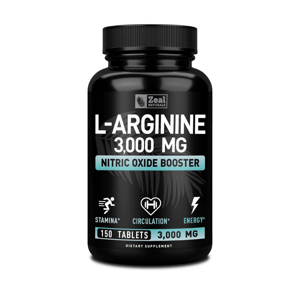 LArginina 3000 mg 150 tabletas Refuerzo de óxido nítrico