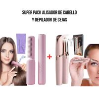 Combo Esencial Peine Alisador + Depilador de Cejas
