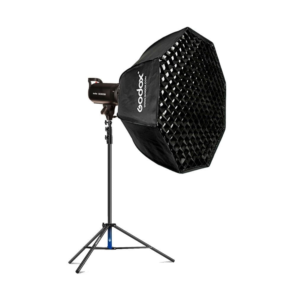 Combo Flash Godox SK300II-V  Parante  Softbox FW120