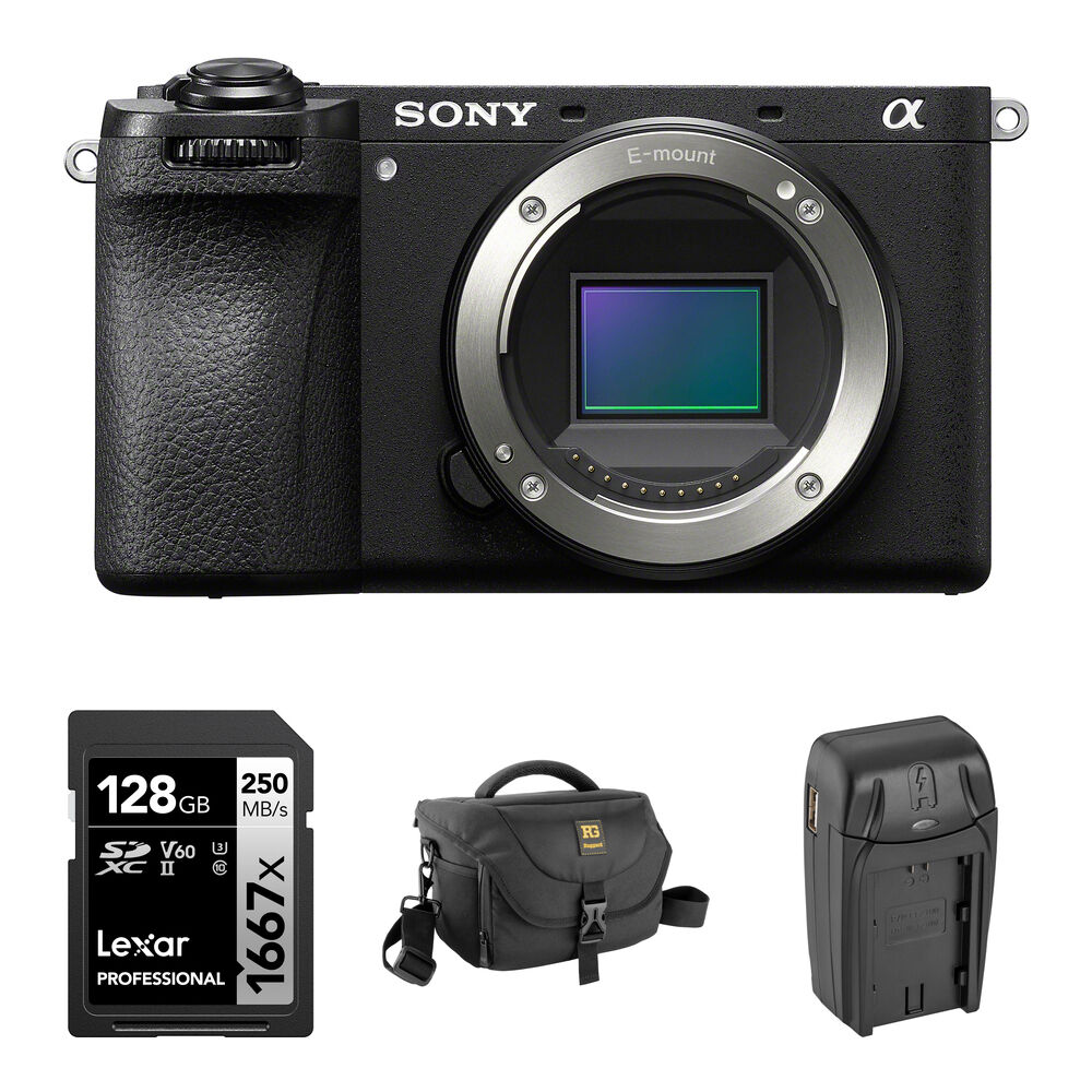 Sony Cámara Sin Espejo a6700 26MP con Accesorios Básicos