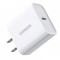 Cargador UGREEN de Carga Rápida PD 20W 3.0 CD137 - Blanco