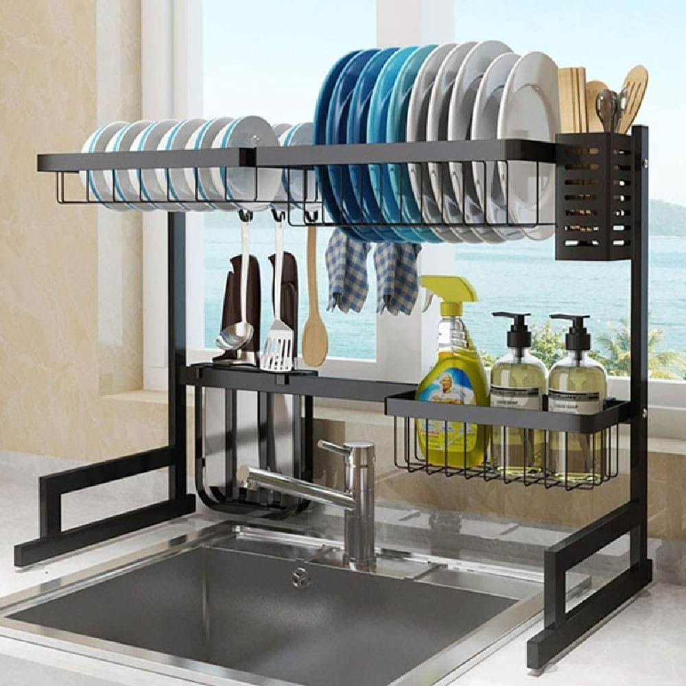Escurridor de Platos de Acero Inoxidable 85 cm