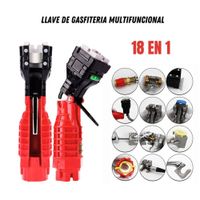 Multiusos Llave de Gasfiteria 18 en 1
