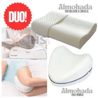 Almohada Cervical + Almohada Para Piernas