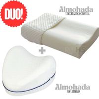 ALMOHADA PARA PIERNAS + ALMOHADA CERVICAL