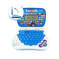 Mini Laptop Educativa Interactiva Bilingüe  para Niños ESPAÑOL - INGLES