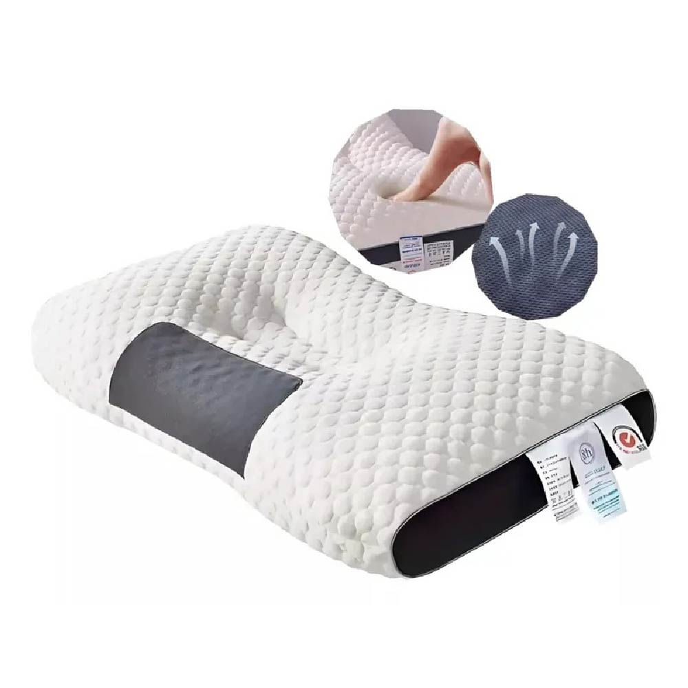 Almohada Ergonómica Cervical de Espuma Viscoelástica