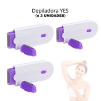 Set x2 Depiladoras YES  Doble Suavidad al Instanteos