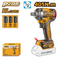 Llave de Impacto Brushless Ingco 20V 405NM CIWLI20451