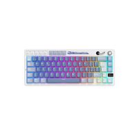 Teclado Gamer Royal Kludge RK M65 Inalámbrico Ocean Blue Switch Creamy