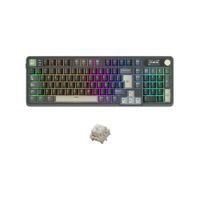 Teclado Gamer Royal Kludge RK S98 Inalámbrico SP Phantom Chartreuse Switch
