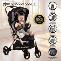Coche De Paseo Maleta SUNNY GOLD Black