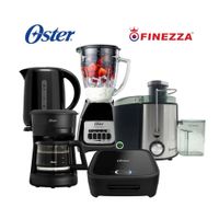 Combo Extractor -Licuadora 1.5 L-cafetera-hervidor-sandwichera