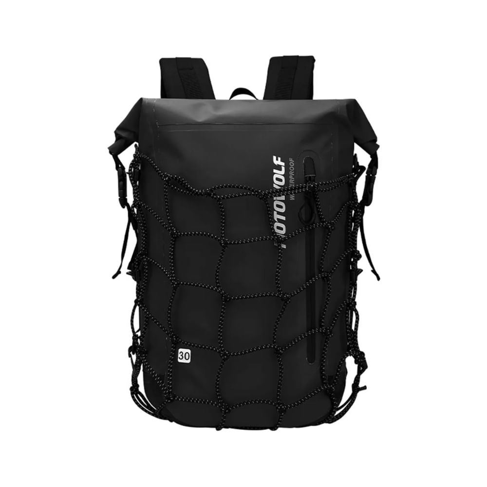 Mochila Impermeable 30 litros Con Malla para Casco MDL0714
