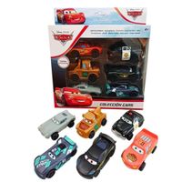 Pack 6 Carros Cars Rayo Mcqueen Con Licencia Para Niños Goma Resistente