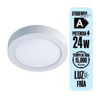 Downlight Redondo Lf de 24W Luz Fría Orange
