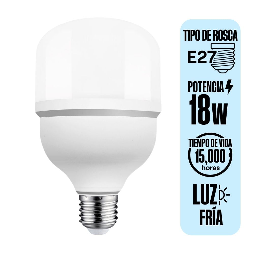 Foco LED High Power Orange 18W Luz Fría