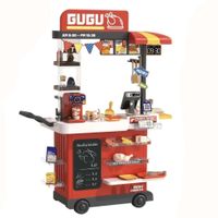 Carrito de Comidas Multifunción  102 cm 82 piezas