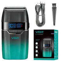 Afeitadora Profesional Shaver Vgr V-308 De 9000 Rpm Verde