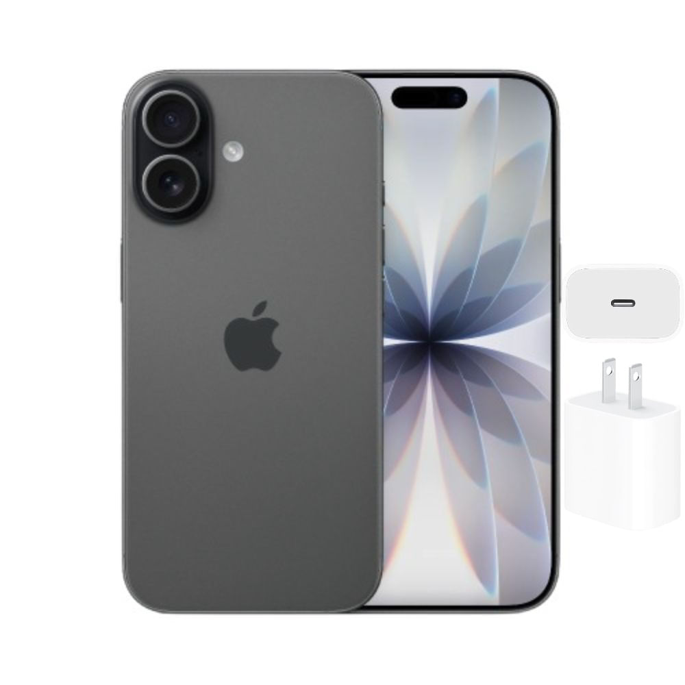 Celular Apple iPhone 17 256GB eSIM 120Hz Black + Cargador 20w