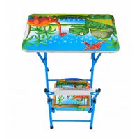 Mesa y Silla Infantil Escritorio para Niños Niñas Diseño Creativo Moderno 190190