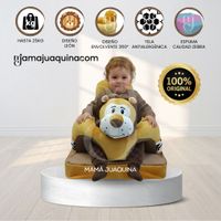Asiento de Apoyo para Bebés LION Animal Coffee
