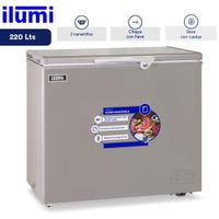 Congeladora Dual Ilumi 220 Litros TFI-2200DG Gris