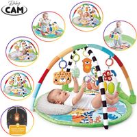 Gimnasio Piano Musical Baby Cam 7 en 1 Multicolor
