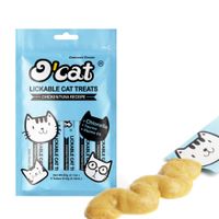 OCat snack humedo sabor pollo con atún  5 tubos  x 12 gr