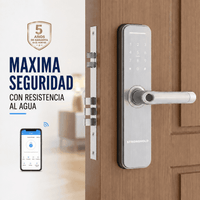 Cerradura Digital Resistente al Agua WIFI  MASTER IP55 Color Plata