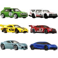 HOT WHEELS AUTOS CAR CULTURE EUROPEOS 6 PZS (ESTILOS DIVERSOS)