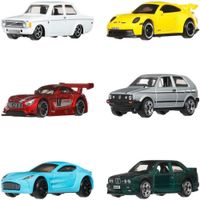 HOT WHEELS ESTILO EUROPEO SET 6 PZS (ESTILOS DIVERSOS)