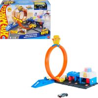 HOT WHEELS PISTA COMPLETA SUPER COMISARIA