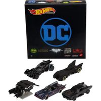 HOT WHEELS BATMOBILE BATMAN SET 5 PZS