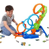 HOT WHEELS PISTA CUADRUPLE LOOP